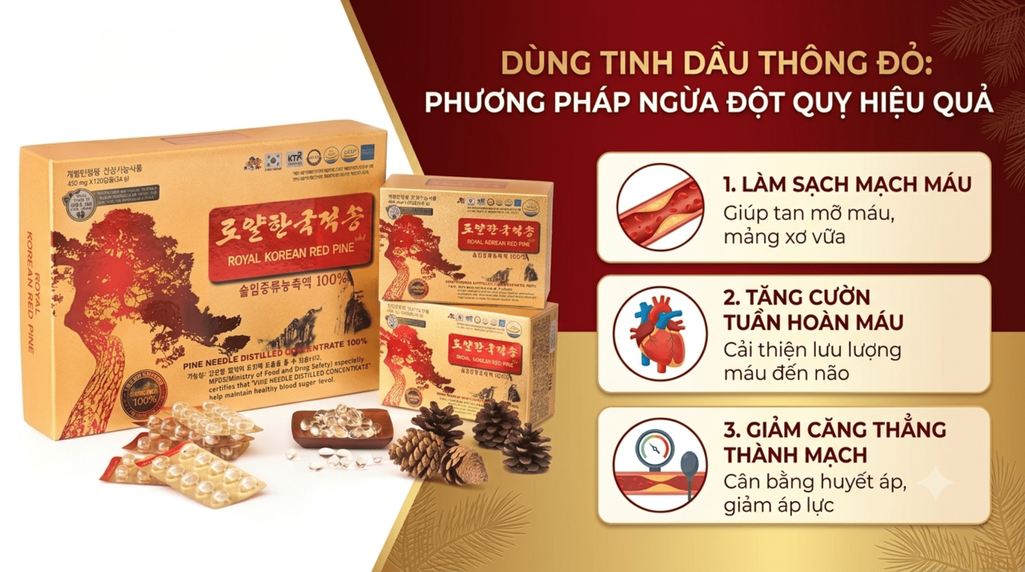 Kinh nghiệm dùng tinh dầu thông đỏ ngừa đột quỵ cho bố mẹ Kinh nghiệm dùng tinh dầu thông đỏ ngừa đột quỵ cho bố mẹ